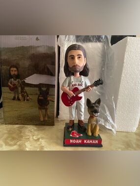 Noah Kahan and Penny Boston Red Sox Bobblehead